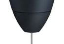 SEVERIN Mousseur à lait avec fouet inox, Emulsionneur de lait compact, Mousseur de lait électrique fonctionnant avec deux piles AA fournies, noir/inox, SM 3590 – Le détail qui change tout au quotidien