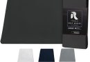 Drap Housse 160×200 en Microfibre Douce (100% Polyester) – Bonnet 35cm (Adapté Matelas épais) – Facile d&rsquo;entretien et Respirant -Noir – Le détail qui change tout au quotidien