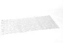 Gedy G-River Tapis de Bain antidérapant avec ventouses, Dimensions : 35 x 70, Tapis de Bain en résine, Finition Transparente, Design R&S, fabriqué en Italie, Tapis Lavable en Machine, 2 Ans de – Le détail qui change tout au quotidien