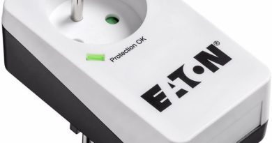 Eaton Multiprise/Parafoudre – Eaton Protection Box 1 FR – PB1F – 1 prise FR – Blanc & Noir – Le détail qui change tout au quotidien