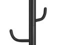 SONGMICS HOME Portemanteau en Forme de Cactus, Porte-manteau sur Pied, 8 Crochets avec Extrémités Recourbées vers le Haut, Hauteur 175,3 cm, pour Vêtements, Chapeaux, Sacs, Noir d’Encre RCR039B01 – Le détail qui change tout au quotidien