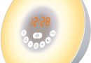 Top Life Réveil Lumineux – Simulateur d&rsquo;aube – Avec Option Afficheur Eteint – Vivez des Matins Plus Zen – Reveil Lumière Progressive (TL-850) – Le détail qui change tout au quotidien