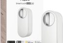Aqara Serrure Connectée U200 Lite, Matter over Thread, Mode Silencieux, Auto-Verrouillage, Accès à Distance, Batterie Rechargeable, Compatible Apple Home, Home Assistant, Google Home, Alexa, Blanc – Le détail qui change tout au quotidien