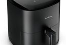 Moulinex Friteuse sans huile, Capacité XL 5L, Jusqu&rsquo;à 6 personnes, 10 Programmes automatiques, Air Fryer, Ecran tactile digital, Gain de temps et d&rsquo;énergie, Easy Fry Max, EZ245820 – Le détail qui change tout au quotidien