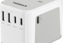 TESSAN Adaptateur Prise Universelle, Adaptateur Universel de Voyage avec 5 USB Puissance Totale 28W, International Voyage Accessoires France vers USA Anglaise Thailande Japon Australie Chine – Le détail qui change tout au quotidien