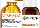 GARNIER Skin Active – Sérum Nuit Booster d’Éclat – Efficace Sur Taches Brunes & Rides – Illumine Le Teint – Vitamine C Pure, Acide Hyaluronique – Vegan & Cruelty Free – Tous Types de Peaux – 30 ml – Le détail qui change tout au quotidien