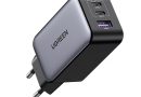 UGREEN Nexode 65W Chargeur USB C Rapide 3 Ports GaN Prise USB C Compatible avec iPhone 17 Pro Max Air 16 Plus 15 14 13 12 Galaxy S25 S24 S23 A16 Pixel 9 8 7 iPad MacBook Air Pro M4 M3 M2 M1 (Noir) – Le détail qui change tout au quotidien