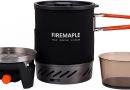 Fire-Maple Réchaud de Camping Gaz Portable – Brûleur à Jet Compact pour Trekking, Randonnée, Backpacking, Bushcraft, Pêche & Chasse – Équipement de Camping Léger Noir – Le détail qui change tout au quotidien