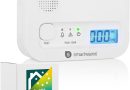 Smartwares Détecteur de monoxyde de Carbone FGA-13041 – Capteur 10 Ans – avec écran et Bouton de Test – Le détail qui change tout au quotidien