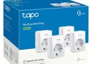 Tapo Prise Connectée WiFi, Prise Intelligente compatible avec Alexa et Google Home, 10A Type F, Contrôler le radiateur, la cafetière, la lampe à distance, aucun hub requis, Tapo P100(4-pack) – Le détail qui change tout au quotidien