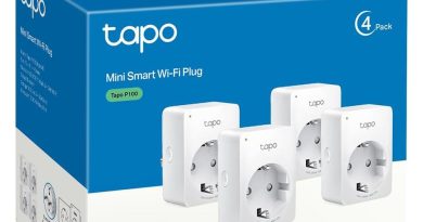Tapo Prise Connectée WiFi, Prise Intelligente compatible avec Alexa et Google Home, 10A Type F, Contrôler le radiateur, la cafetière, la lampe à distance, aucun hub requis, Tapo P100(4-pack) – Le détail qui change tout au quotidien