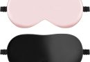 Lot de 2 Masque de Nuit, Masque de Sommeil, Cache Yeux pour Dormir, Masque Yeux Doux et Confortable Respirant pour Dormir Voyage Yoga – Le détail qui change tout au quotidien