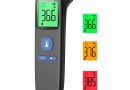 Thermomètre Frontal Sans Contact, Thermometre Bebe, Thermomètre Médical Numérique Infrarouge pour Adultes, Lecture Précise avec Ecran LCD, Mode Muet, Rappel de Mémoire (Noir) – Le détail qui change tout au quotidien