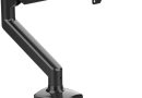 GRIFEMA GB2003-1, Support Ecran PC Moniteur de 13-32 Pouces, Bras Ecran PC VESA 75×75-100×100 MM, Rotation à 360°, Réglable en Hauteur, Charge Maximale de 9 KG, Noir – Le détail qui change tout au quotidien