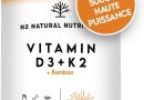 Vitamine D3 K2 Dosage Élevé Naturelle – Vitamine D3 5000 iu + Vitamine K2 MK7 200μg + Silicium Contribue au Fonctionnement Système Immunitaire les Os et les Dents 150 Capsules N2 Natural Nutrition – Le détail qui change tout au quotidien