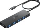 acer Hub USB C vers 4 Ports USB 3.0,Adaptateur Hub Multiport USB C(Thunderbolt 3),Extension hub pour iPhone 15 Plus ProMax,MacBook Pro Air 2023 iMac iPad Pro Air Surface Pro Galaxy S24(60cm) – Le détail qui change tout au quotidien