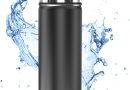 Thermos isotherme, Gourde isotherme en acier inoxydable de 350ml, 500ml, 750ml, Thermos café 100% étanche en acier inoxydable à double paroi sans BPA pour sports et activités en plein air (500ml) – Le détail qui change tout au quotidien