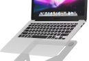 GRIFEMA Support Ordinateur Portable, Support PC Portable Rotatif à 360°, Réglable en Hauteur, Pliable Laptop Stand Compatible avec MacBook Air/Pro, Dell, HP (11-17&Prime;) GB1050-1 – Argenté – Le détail qui change tout au quotidien
