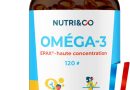NUTRI & CO Omega 3 Huile de Poissons Sauvages EPAX®, Haute Concentration EPA DHA & Vitamine E – Issu de Pêche Durable & Huile de Poisson Pure, 120 capsules Anti Oxydation, Made in France – Le détail qui change tout au quotidien