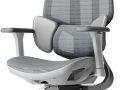 Hbada E3 Air Chaise de Bureau Ergonomique Fauteuil de Bureau – Soutien Lombaire Dynamique 3 Zones, Appui-Tête 3D Réglable, Accoudoirs 3D Réglables, Pivotant sans Repose-Pieds, Gris – Le détail qui change tout au quotidien