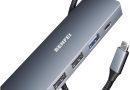 BENFEI Multi Ports Hub USB C 5 en 1 HDMI 4K PD 100W Charge, 1*USB-A 3.2 10Gbps, 2*USB 2.0, Adaptateur USB C Compatible avec iPhone 15/16 Plus Pro Max, MacBook iPad Pro Air, Surface Galaxy S24, iMac – Le détail qui change tout au quotidien