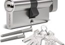 60mm(30T/30) Serrure à cylindre européen en alliage de nickel et zinc, serrure à barillet, clé avec 8 clés à fossettes horizontales – Le détail qui change tout au quotidien