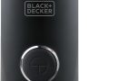 BLACK+DECKER BXCG150E – Moulin à Café Électrique 150 W | Réservoir à Grains 50 g | Lames et Réservoir en Acier Inoxydable| Broyage Fin | Rangement de câble | Noir – Le détail qui change tout au quotidien