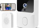 Sonnette sans Fil, Sonnette Vidéo sans Fil avec Caméra, Conversation Bidirectionnelle, Vision Nocturne, Alimentation par Batterie, Installation Facile, Prend en Charge Le Stockage Cloud – Blanc – Le détail qui change tout au quotidien