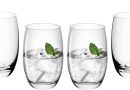 Gerlach 1760 Lot de 6 verres à boire 360 ml – Verres à eau – Passent au lave-vaisselle – Verres universels – Verres à jus – Flux transparent – Le détail qui change tout au quotidien