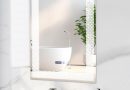 RELAX4LIFE Miroir Salle de Bain avec Eclairage 3 Couleurs & Intensité Variable 3000-6500K, Miroir Mural LED Rectrangulaire Anti-Buée avec Fonction Mémoire, Interrupteur Tactile,70×50 CM, Vertical – Le détail qui change tout au quotidien