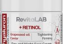 RevitaLAB – Hyaluron – Crème de jour et de nuit anti-âge, enrichie en rétinol, caviar et raisins rouges, pour personnes de 50 à 65 ans, 50 ml – Le détail qui change tout au quotidien