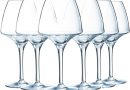 Chef&Sommelier – Collection Open Up – 6 Verres à pied Pro Tasting 32 cl – Modernes et Elégants – Fabriqués en France – Le détail qui change tout au quotidien