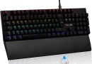 The G-Lab Keyz Carbon Ex – Clavier Mécanique Azerty Switch Bleu – Clavier Gaming Rétroéclairage LED RGB, Anti-ghosting Total, 12 Touches multimedias – PC/PS5/Xbox – New (Keyz Carbon Ex) – Le détail qui change tout au quotidien