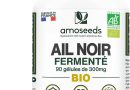Ail Noir Fermenté BIO | Extra Fort, 900mg / Jour | Contient de la S-Allylcystéine | Santé Cardiaque, Circulation Sanguine, Immunité | Qualité Supérieure | Fabriqué en France – Le détail qui change tout au quotidien