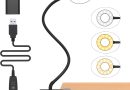 iZELL 10W Lampe de Bureau à Pince avec Adaptateur USB[3 Modes d’Éclairage &10 Niveaux de Luminosité] Flexible à 360°Lampe Lecture Clipsable, 40CM Lampe Bureau Led pour Maison/Bureau – Le détail qui change tout au quotidien