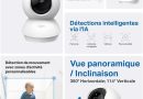 Tapo C210 2 Pack Caméra WiFi Intérieure 2K QHD 3MP, Rotation 360°, Détection de Personne&Pleurs de Bébé, Vision Nocturne, Audio Bidirectionnel, Stockage Cloud&microSD 512 Go,Alexa et Google Assistant – Le détail qui change tout au quotidien