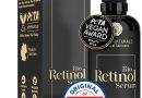 Retinol Serum Visage BIO • 100 ml • Serum retinol hautement dosé • Cosmétique naturelle & Durable • Enrichi au Rétinol pour peaux + acide hyaluronique + Vitamine C • Anti Rides Puissant Immediat – Le détail qui change tout au quotidien