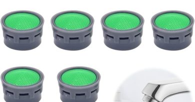 Lot de 10 Aérateurs de Robinet Avec Joint d&rsquo;Étanchéité, Filtre, Limiteur, Accessoires de Salle de Bain, Inserts Filtrants, Pièces de Rechange pour Salle – Le détail qui change tout au quotidien