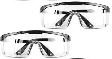 KYLOS 4 Pcs Lunettes De Protection Anti-Buée Et Uv Lunettes Et Anti-Rayures Pour Les Lieux De Travail, Construction, Bricolage, Laboratoire, Soudage, Chimie, Usage Personnel Confortables À Porter – Le détail qui change tout au quotidien