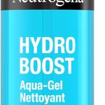 Neutrogena, Gel Nettoyant Hydro Boost Aqua (Flacon-Pompe de 200 ml) – Nettoyant pour Le Visage à L’Acide Hyaluronique et Glycérine – Gel Hydratant pour Éliminer les Impuretés et Le Maquillage – Le détail qui change tout au quotidien