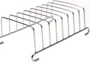 GeKLok Grille à Pain en Acier Inoxydable, Grille à Pain à 8 tranches, Support à Grille à Pain grillé, Support à Tranche de Pain à Pain, Support de Table, kit d&rsquo;accessoires pour friteuse à air – Le détail qui change tout au quotidien