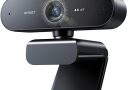 Webcam NOVA 4K, webcam 4K avec 2 microphones avec réduction du bruit, webcam Ultra HD avec grand angle 73° et cache objectif, mise au point automatique PDAF, webcam pour Mac, ordinateur portable, zoom – Le détail qui change tout au quotidien