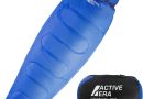 Active Era Sac de Couchage Sarcophage Professionnel, 300GSM, 3-4 Saisons, Température Extrême, Duvet Adulte Compact pour Camping, Randonnée et Extérieur, avec Capuche, Cordon de Serrage et Collier – Le détail qui change tout au quotidien