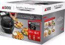 SEB ACTIFRY ADVANCE 1.2kg Friteuse sans huile électrique noire Régulation intelligente de la température Friture saine Pale de brassage Application de recettes Sans odeur Facile à utiliser FZ727800 – Le détail qui change tout au quotidien