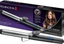 Remington Boucleur à cheveux [25mm: boucles souples] Pro Soft Curl (4X Protection: Céramique,Tourmaline Ionique, Antistatique, Avec pince, Ecran LCD,10 réglages 130-220°C) Fer à boucler CI6525 – Le détail qui change tout au quotidien