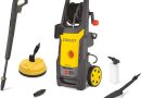 Stanley SXPW24BX Nettoyeur Haute Pression pour Surfaces Extérieures et Autos avec Nettoyeur de Surfaces et Brosse Fixe (2400 W, 170 Bar, 500 l/h) – Le détail qui change tout au quotidien