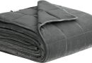 WOLTU Couverture pondérée Gris 200x230cm Couverture Lestée en Microfibre pour Adulte Poids 11kg – Le détail qui change tout au quotidien