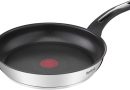 Tefal Emotion Poêle 28 cm, Revêtement antiadhésif, Garantie 10 ans, Base épaisse pour une diffusion de chaleur homogène, Design élégant, Poignée robuste, Induction, Indicateur de cuisson E3000604 – Le détail qui change tout au quotidien