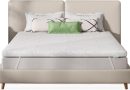 Novilla Surmatelas 140 X 190 CM, Surmatelas en Mousse à Mémoire de Forme Gel, Épaisseur 5 CM, avec Design Antidérapant et Certification de Sécurité, sans Odeur, Housse Lavable – Le détail qui change tout au quotidien