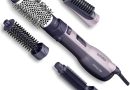BaByliss Brosse soufflante multistyles Technologie ionique anti-frisottis, Technologie céramique, 4 accessoires, Multistyler, Noir, AS121E – Le détail qui change tout au quotidien